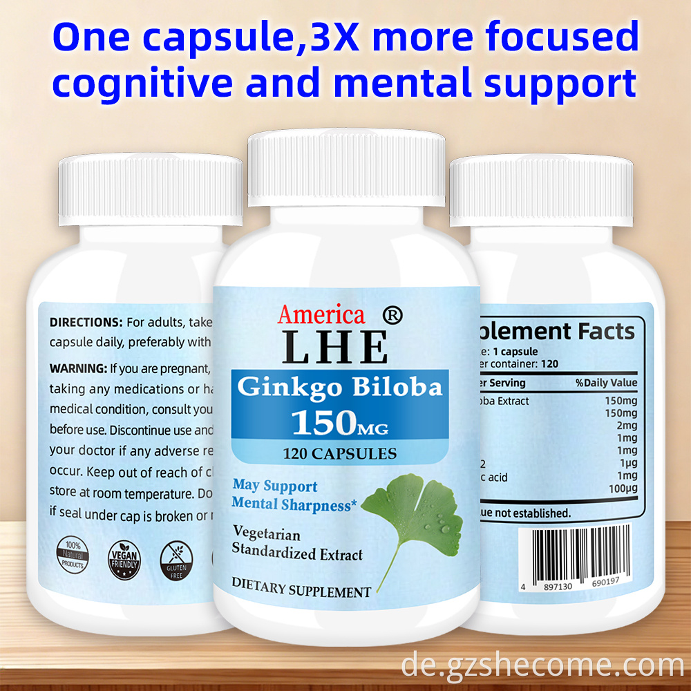 Ginkgo Biloba Capsules9